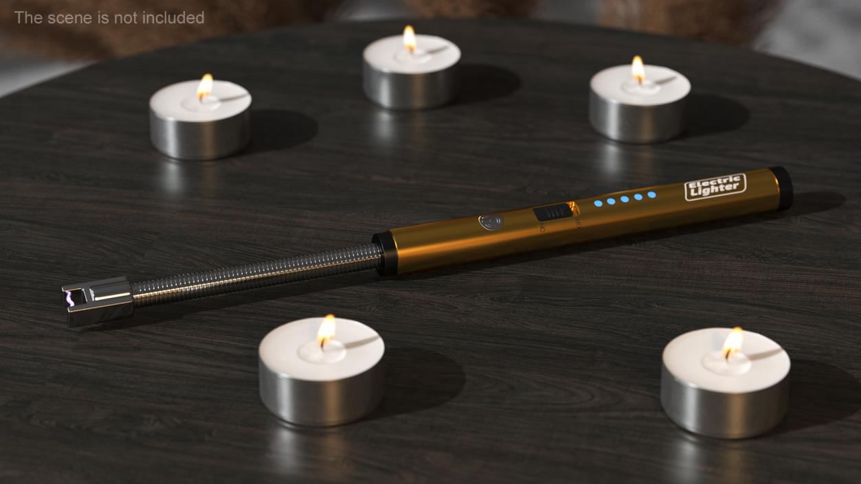 3D Arc Candle Lighter model