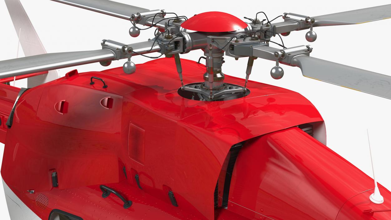 3D Medical Helicopter model