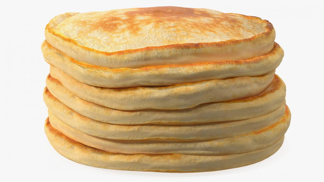 Seven Pancakes 3D model