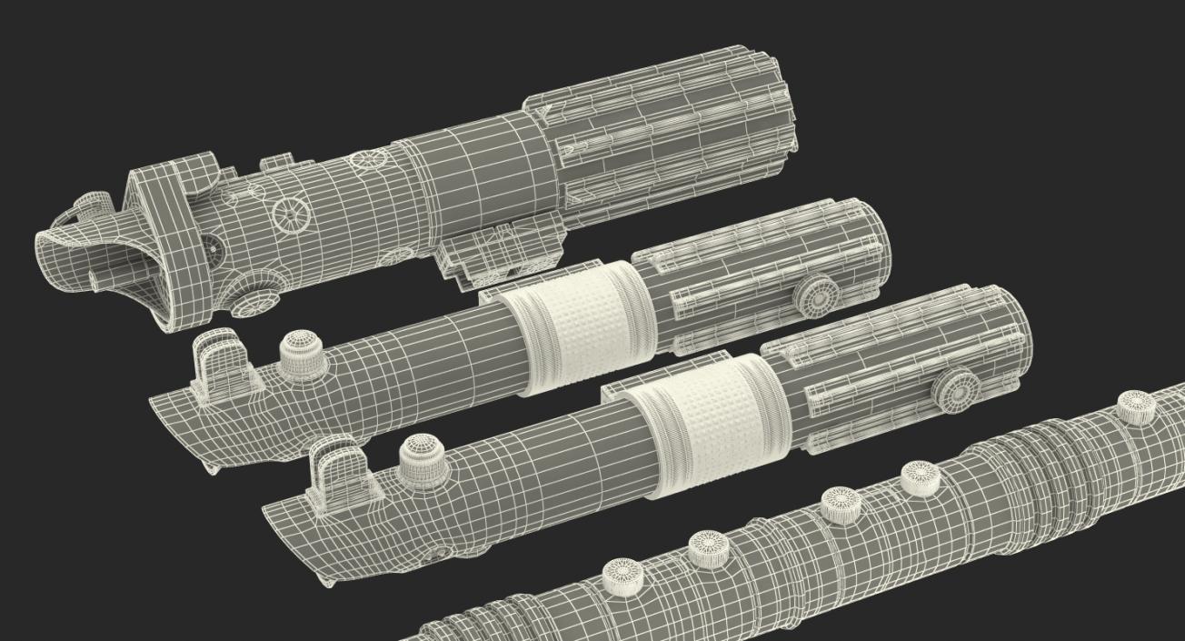 3D model Star Wars Weapons Collection 2