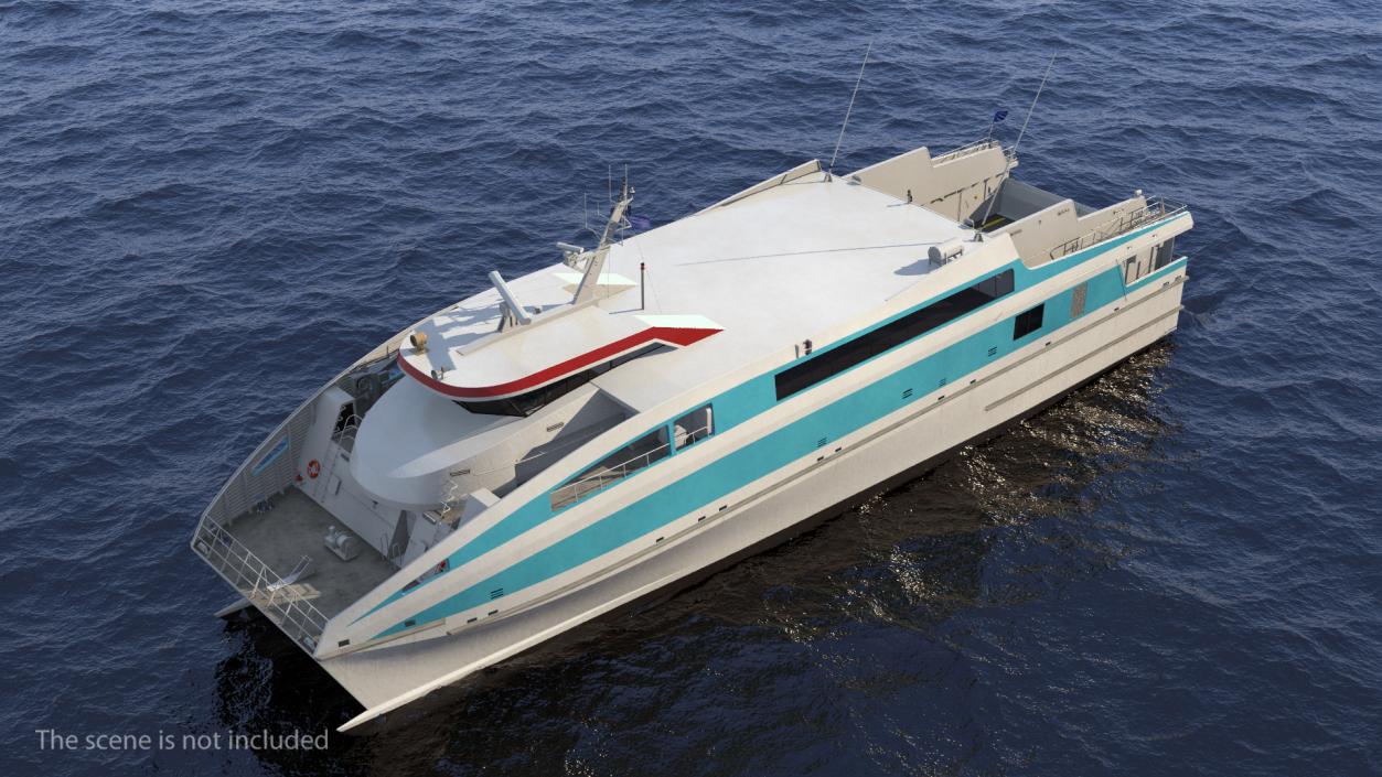 3D model Ferry Catamaran