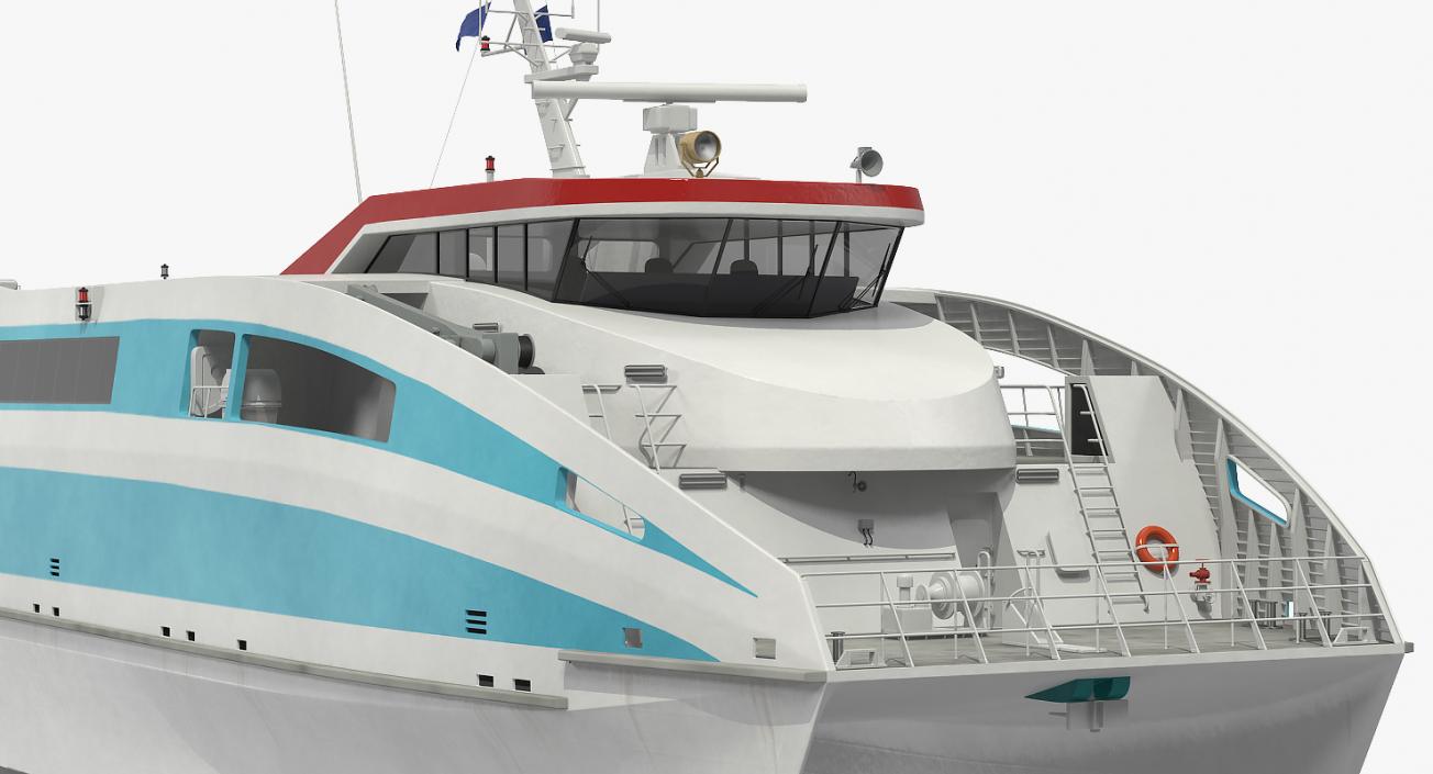 3D model Ferry Catamaran
