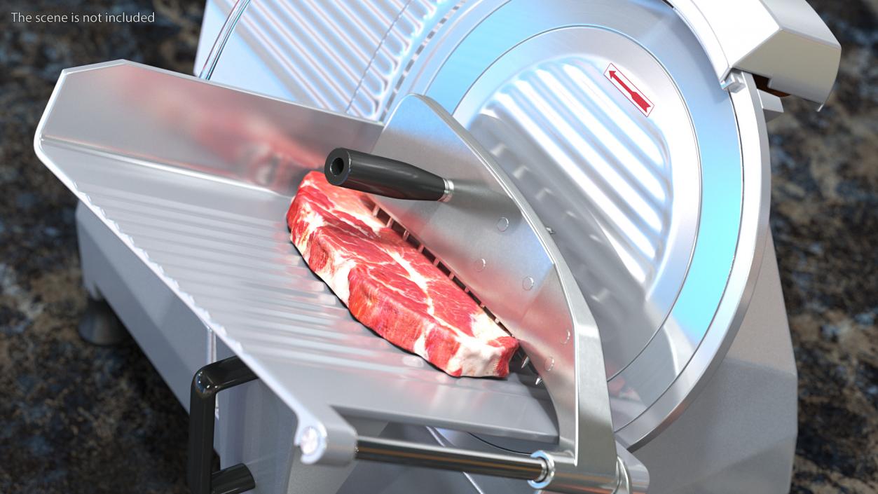 3D VEVOR Commercial Meat Slicer model