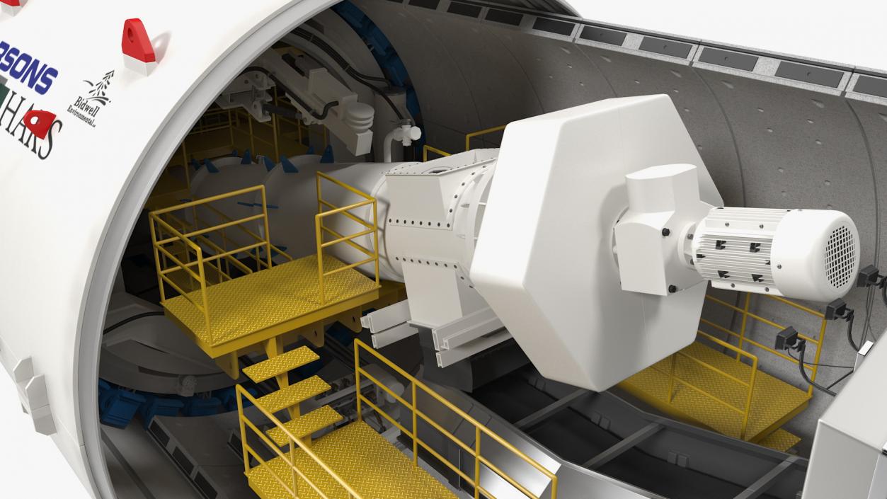 3D Nora Tunnel Boring Machine