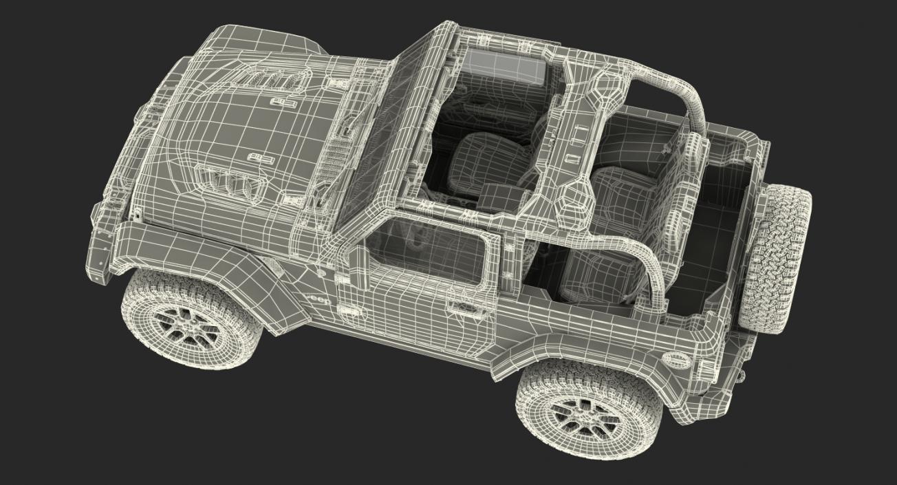3D Jeep Wrangler Rubicon