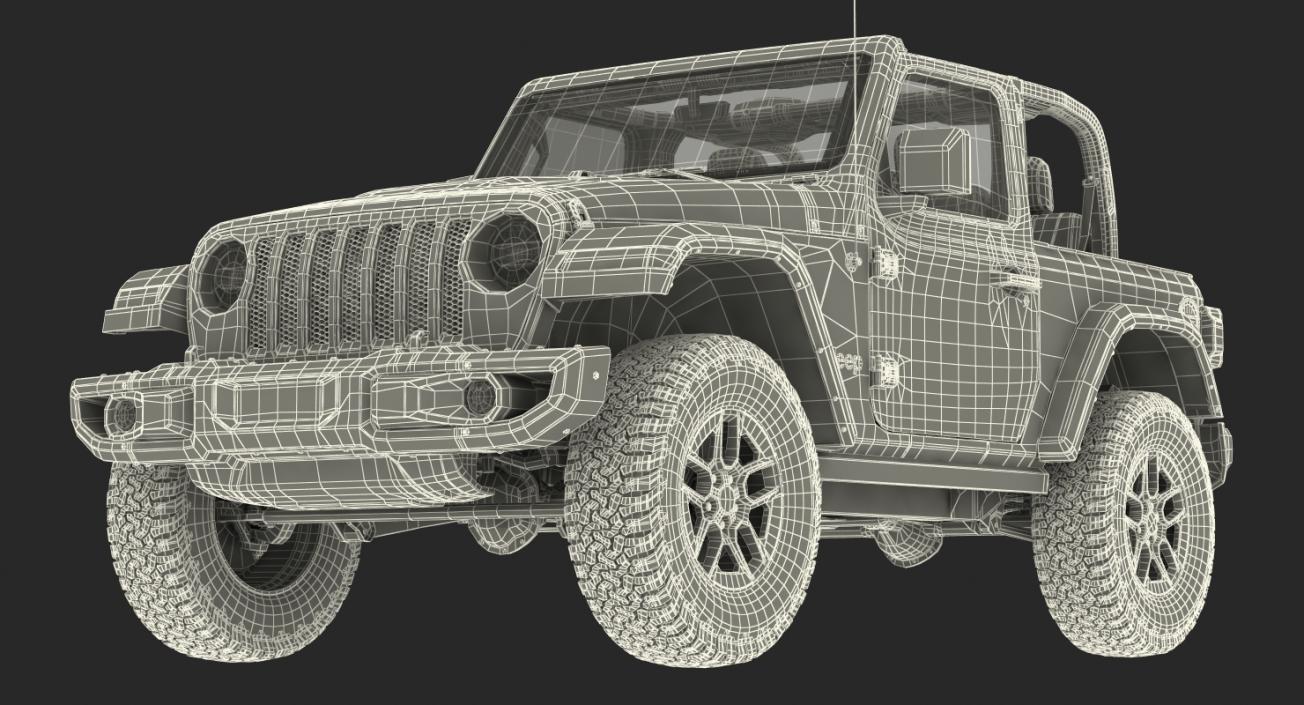 3D Jeep Wrangler Rubicon