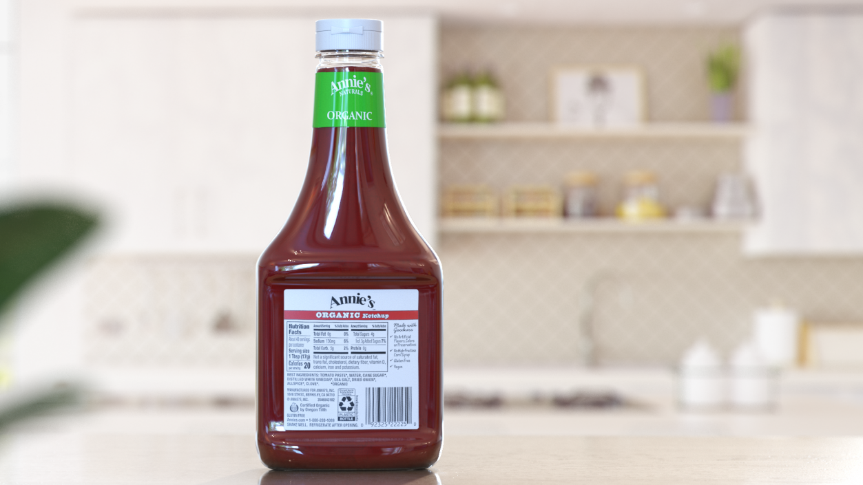 Annies Organic Ketchup Bottle 3D model