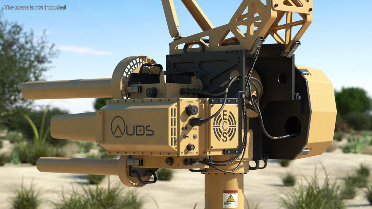 Blighter AUDS Anti UAV Defence System with Radar Set 3D