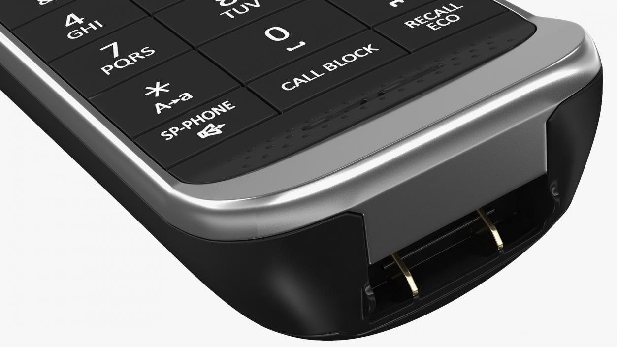 3D model Panasonic KX TGJ420E DECT Cordless Phone