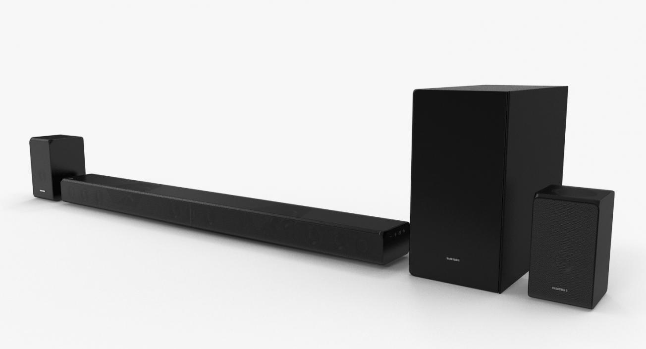 3D Samsung Soundbar System model