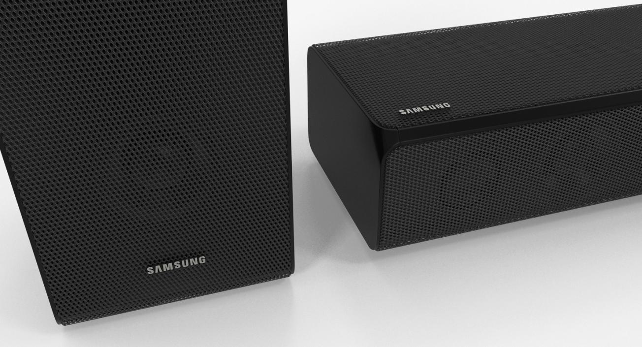 3D Samsung Soundbar System model
