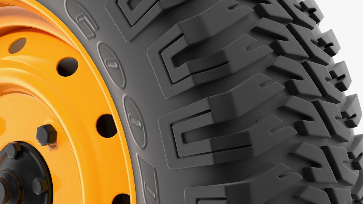 Goodyear Wrangler Mud Terrain Tyre 3D model