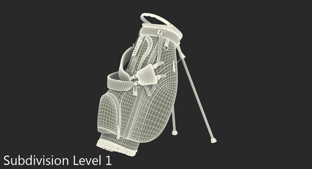 3D model Golf Bag 2