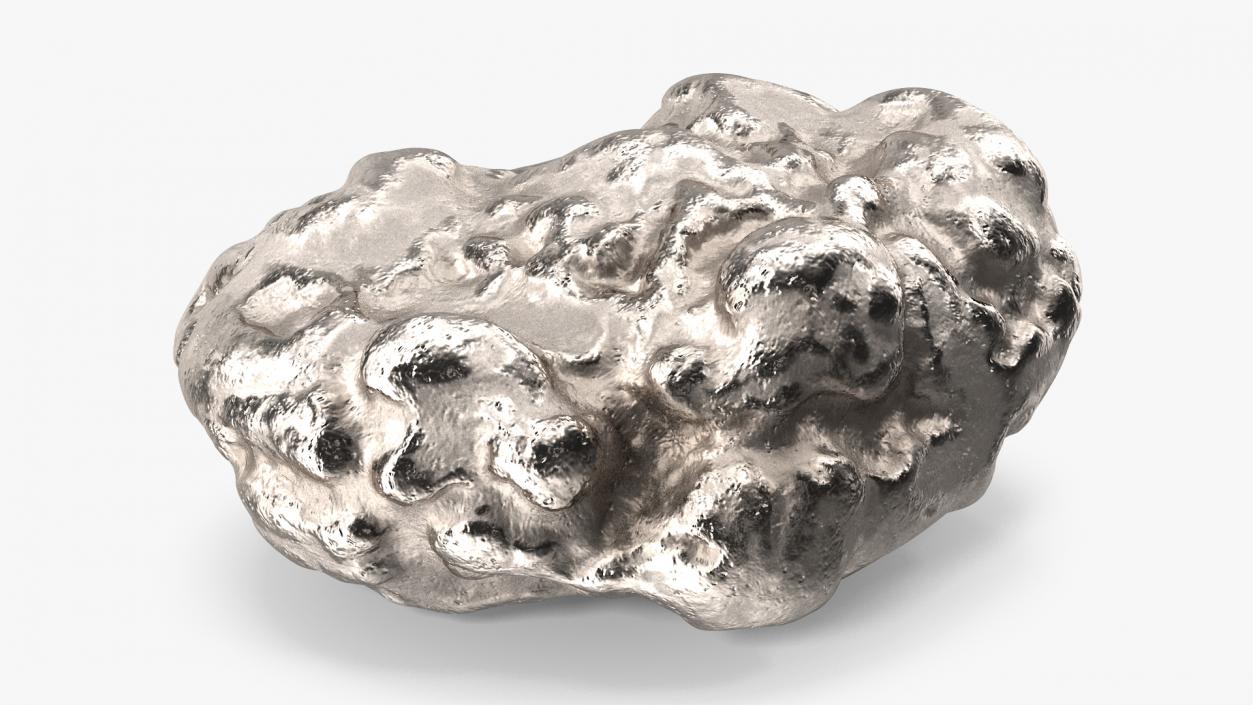 Silver Mineral 3D model