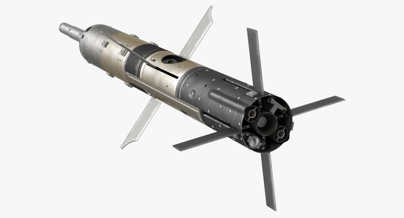BGM 71D TOW Missile 3D model