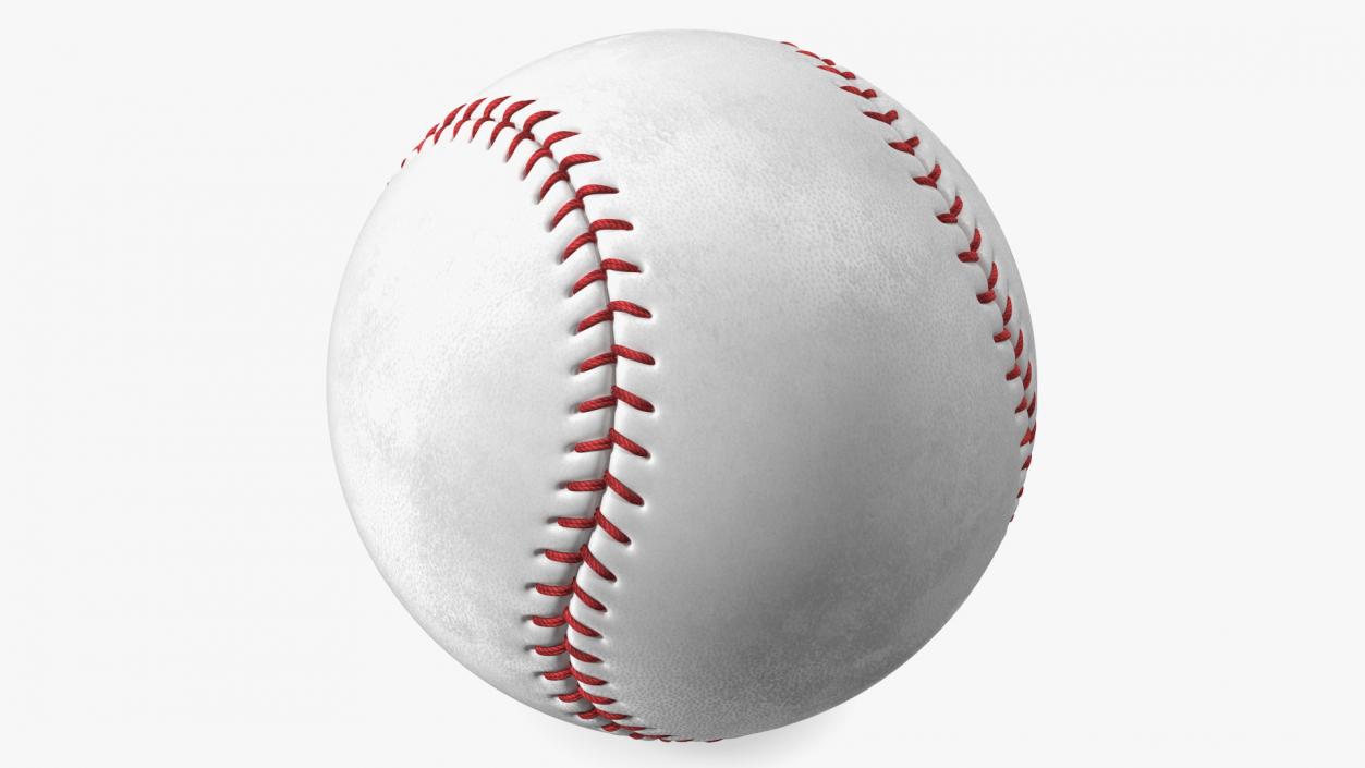 3D Baseball Ball model