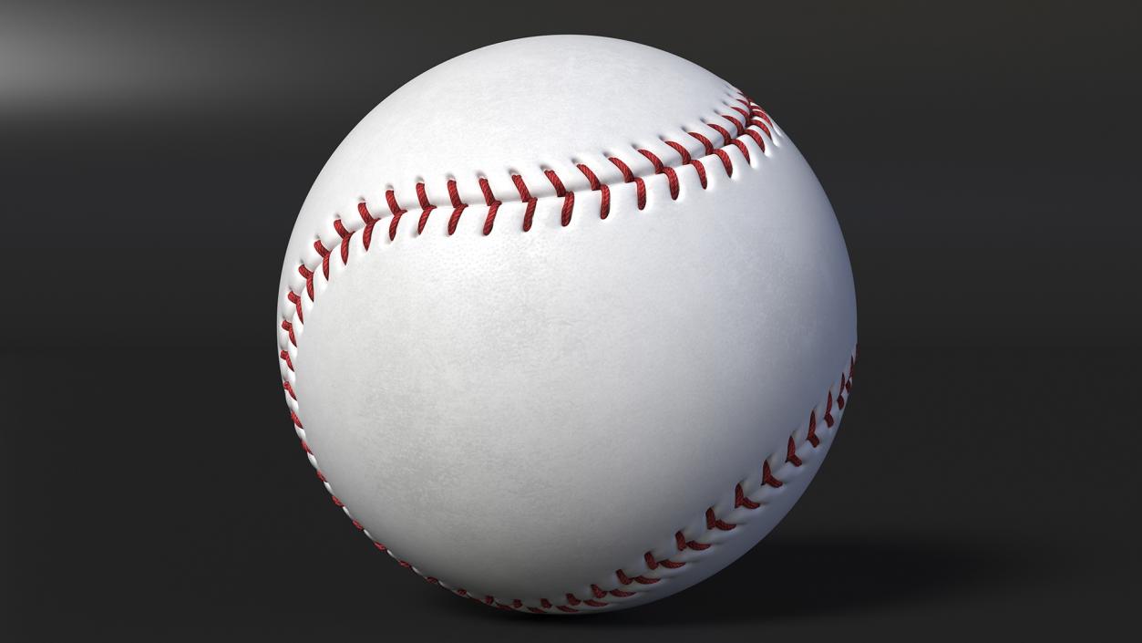 3D Baseball Ball model