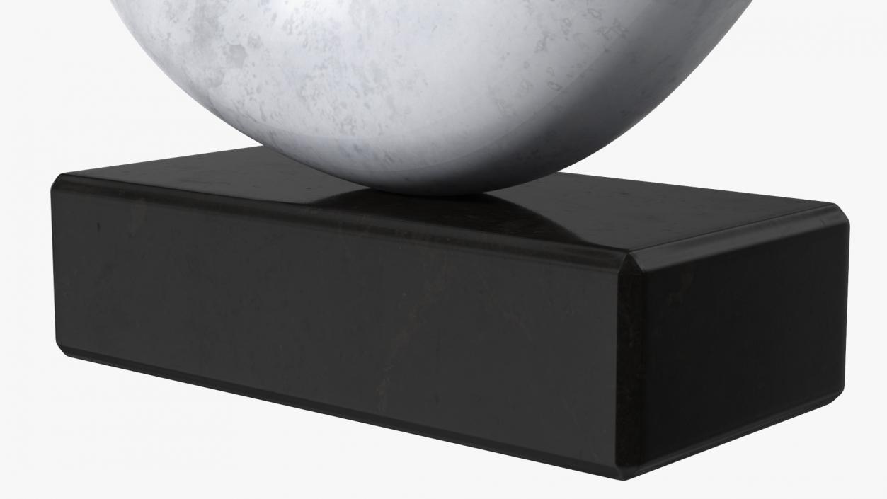 3D Marble Abstract Modern Sculpture Home Decoration model