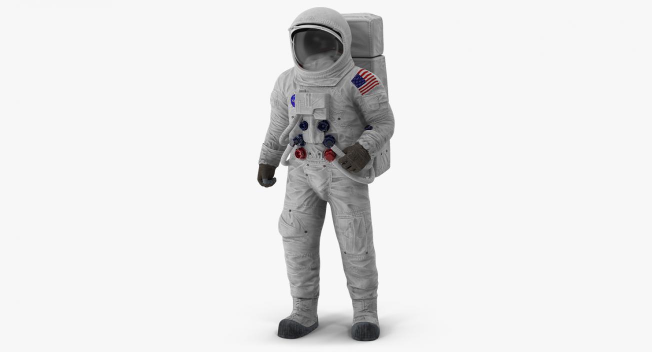 3D model A7L Spacesuit Rigged