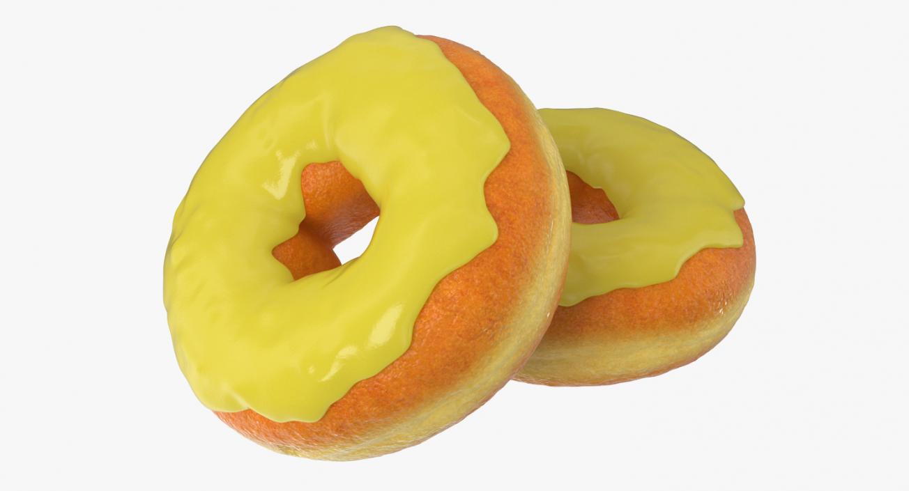 Yellow Donut 3D