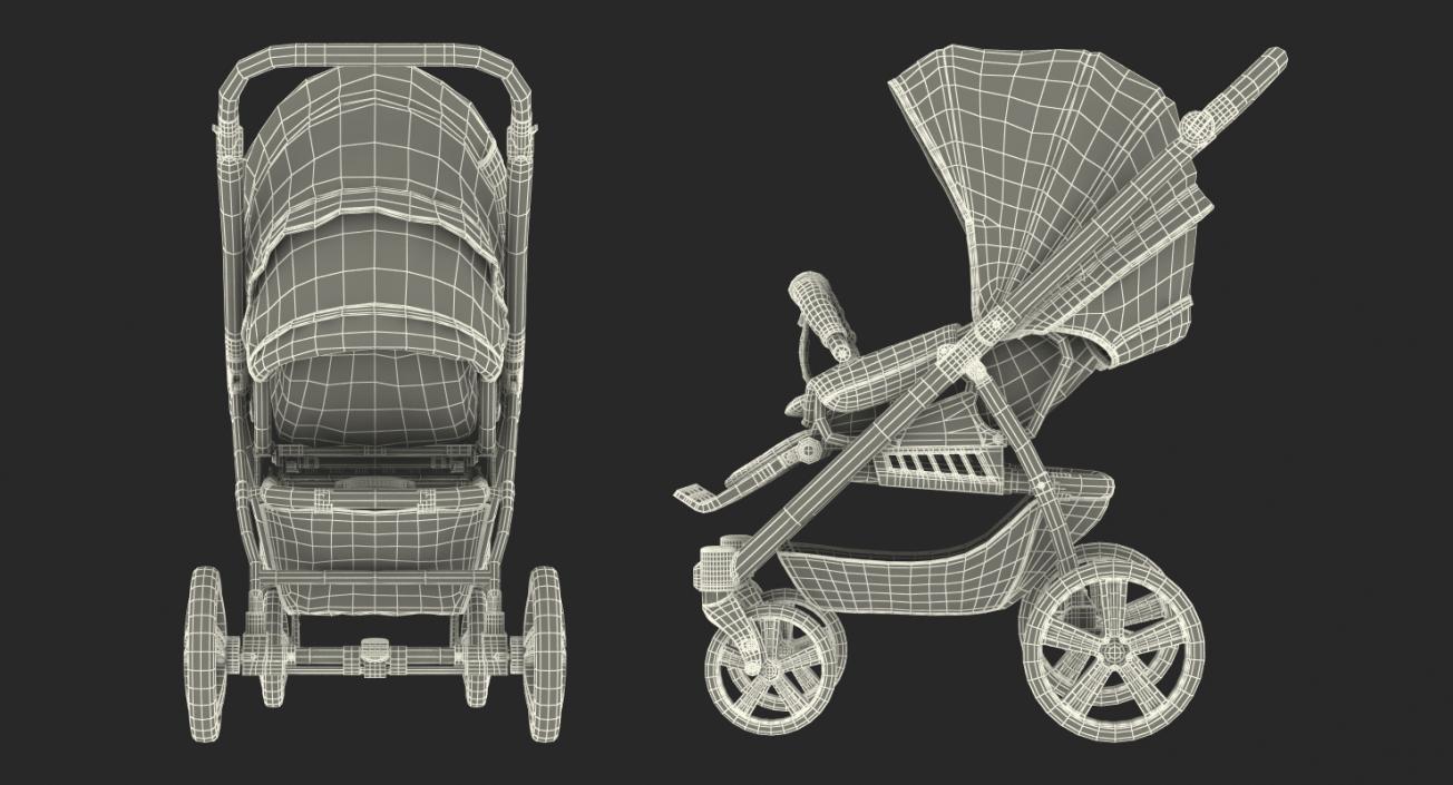 3D model Baby Buggy