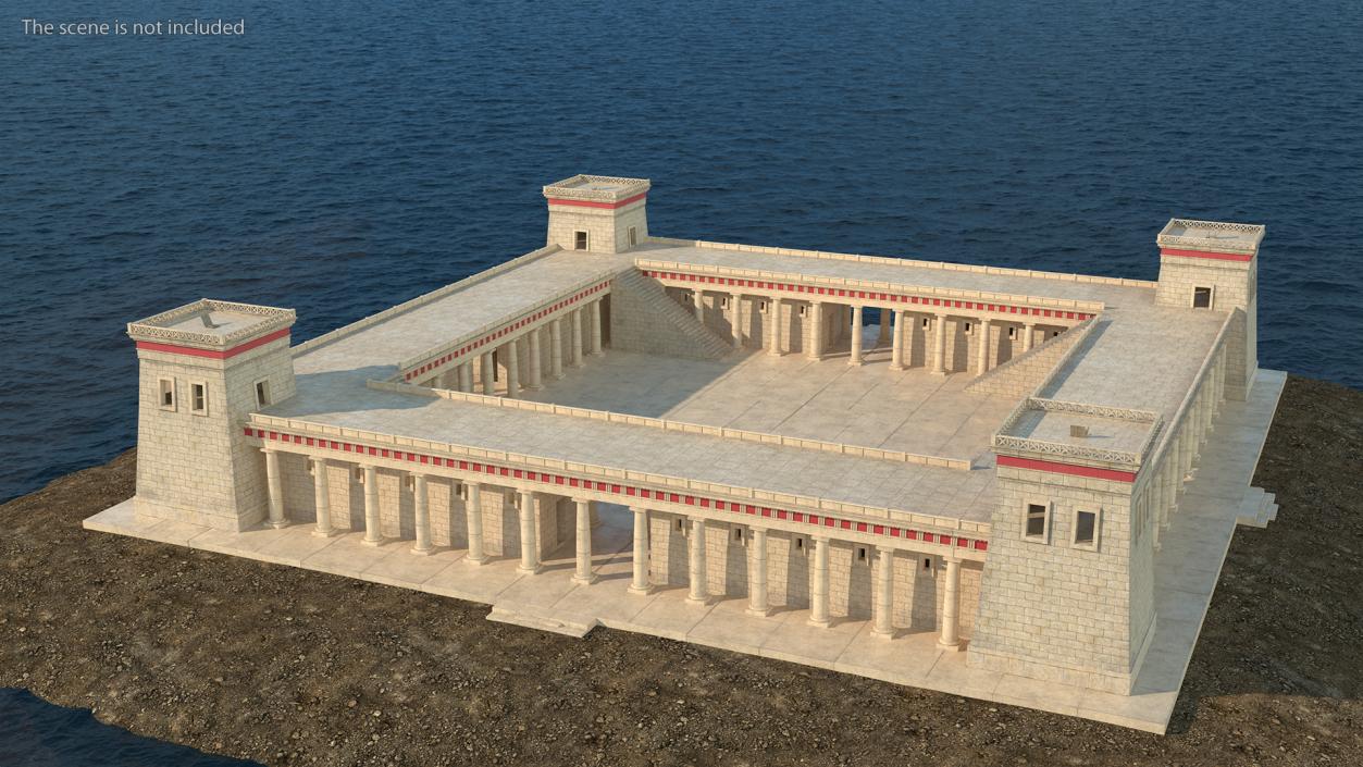 3D model Lighthouse of Alexandria Foundation