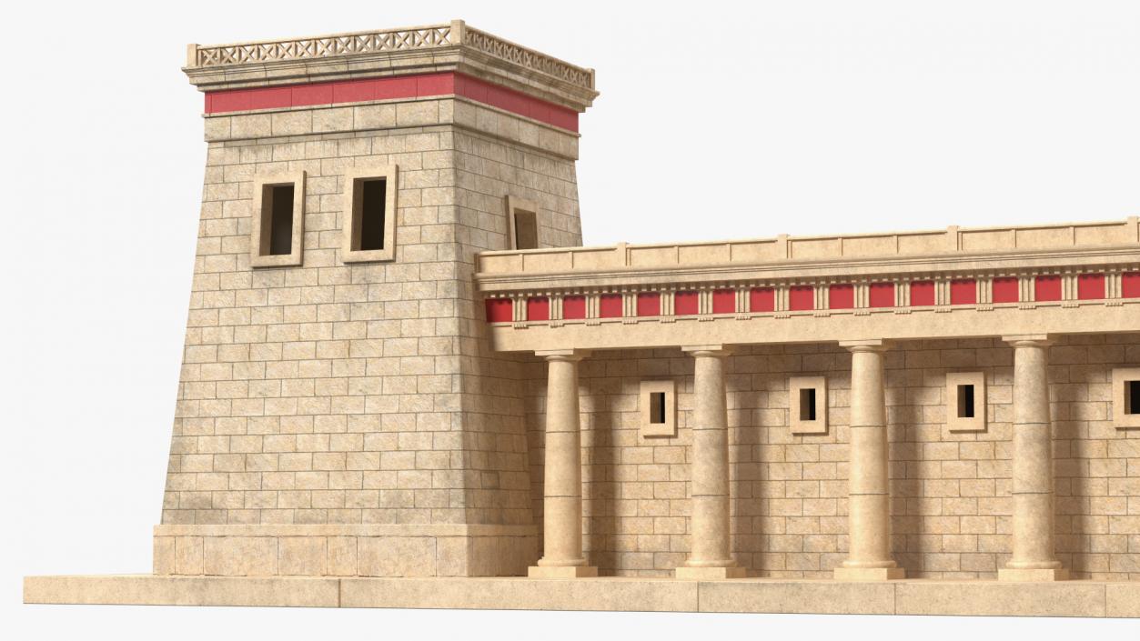3D model Lighthouse of Alexandria Foundation