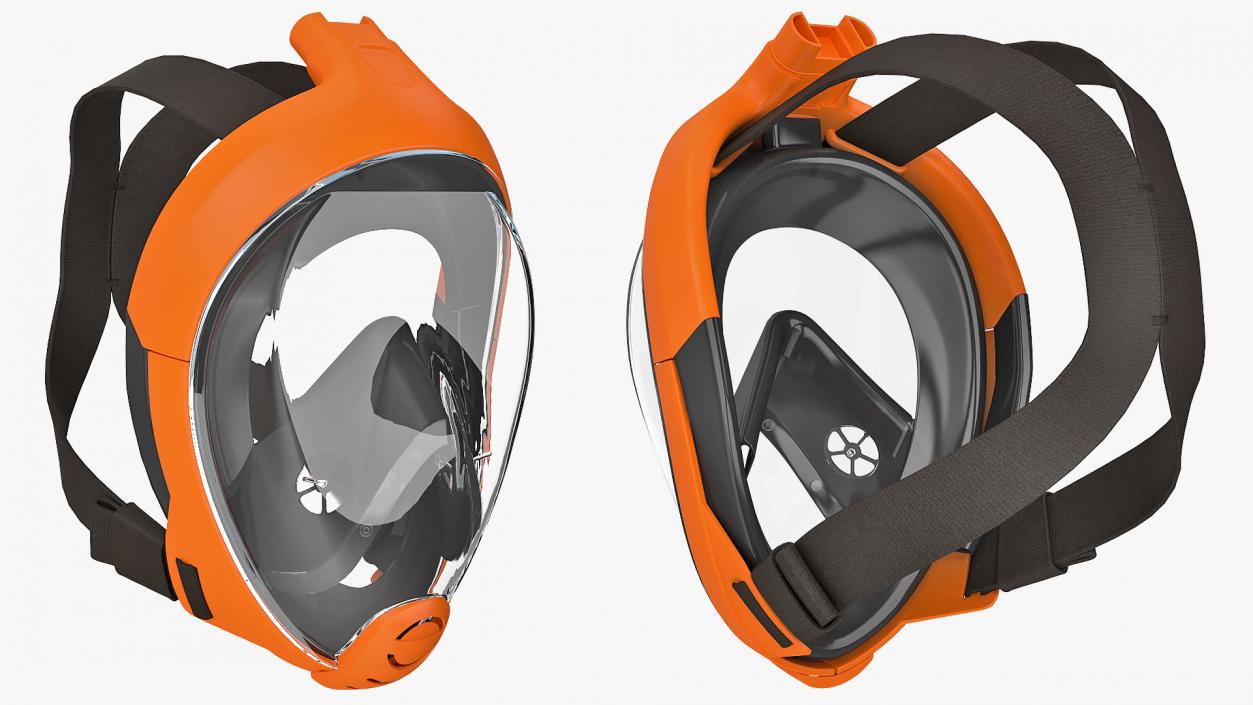 3D model Full Face Snorkel Mask Generic