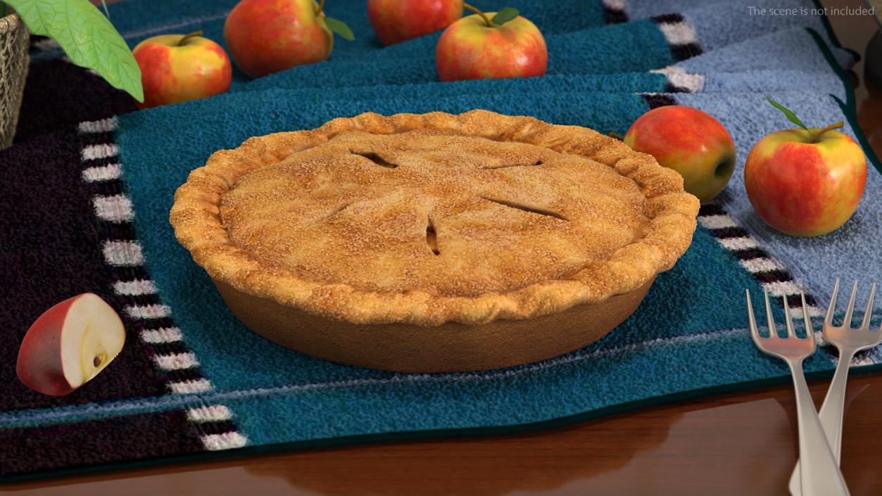 Apple Pie 3D model