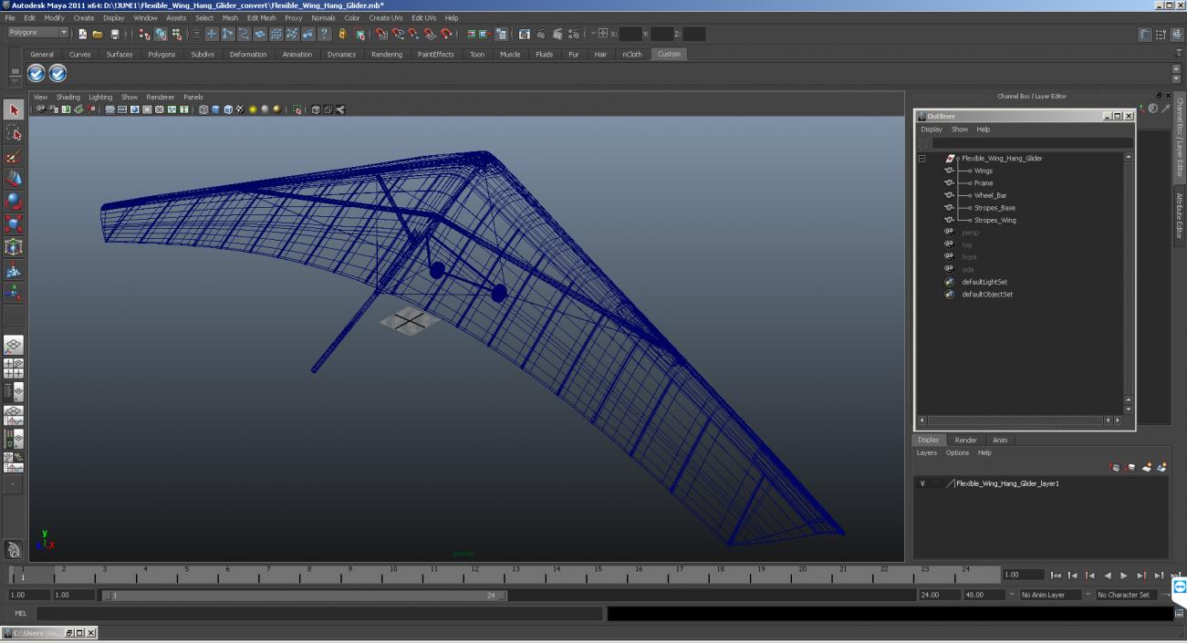 3D Hang Glider