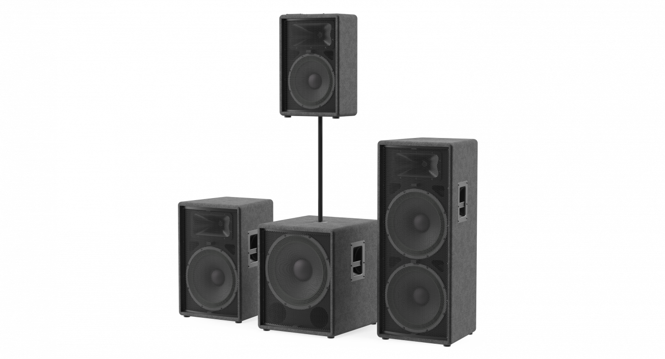 Speaker System Generic 3D