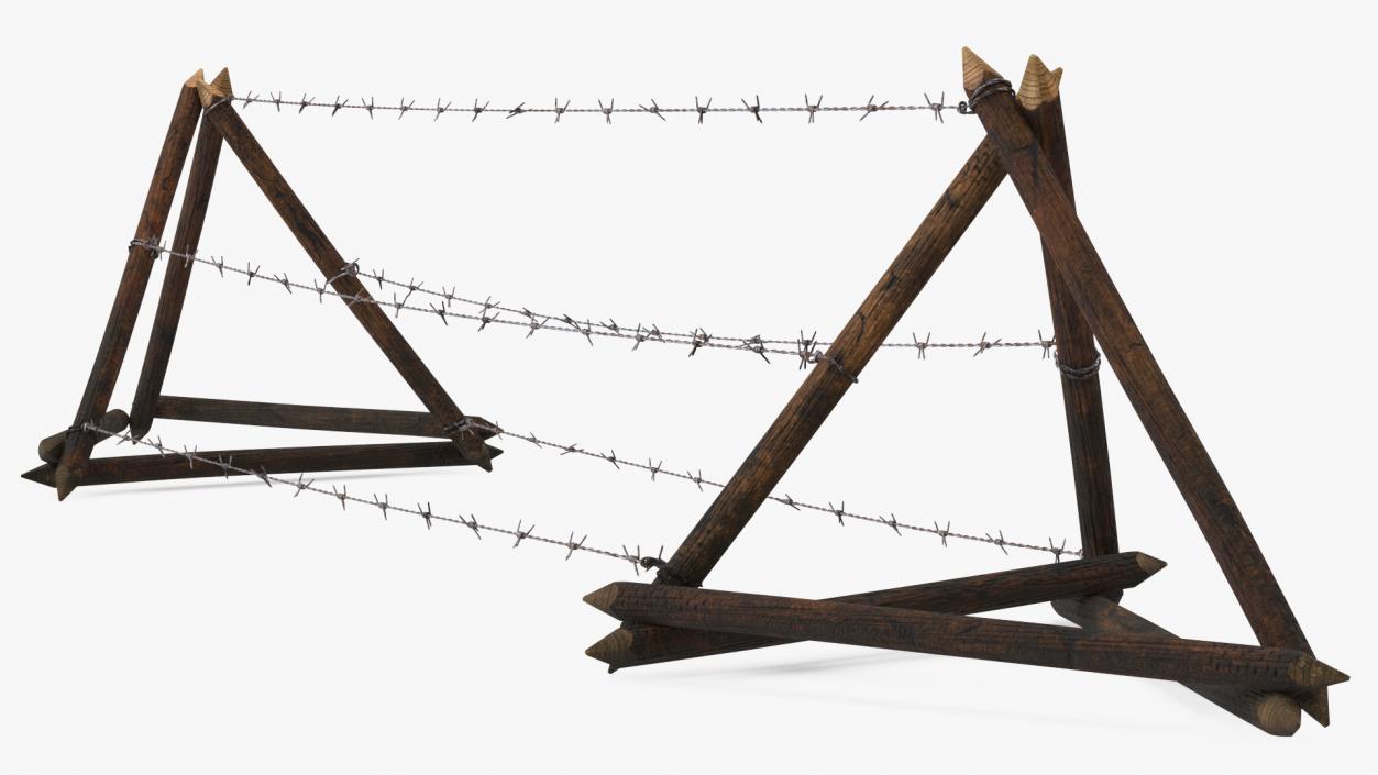 3D Tanglefoot Barbed Wire Obstacle