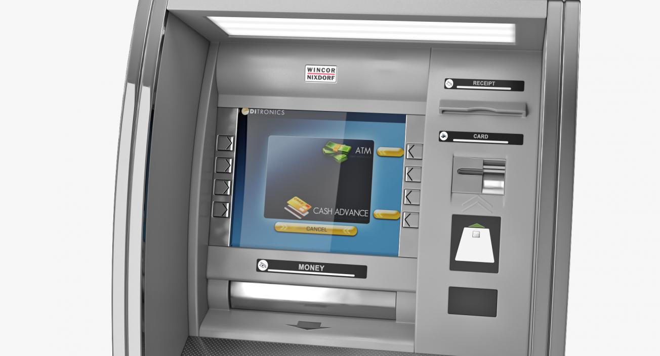 3D ATM Machines Collection model