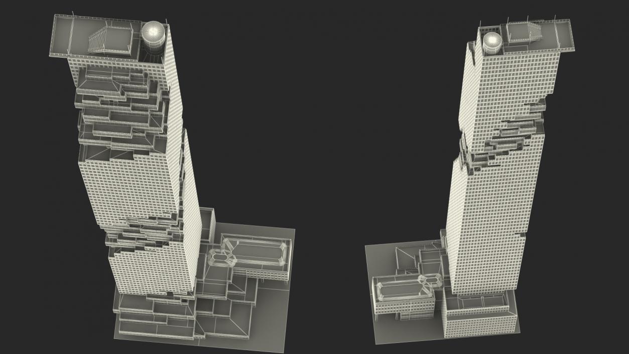 MahaNakhon Building 3D model