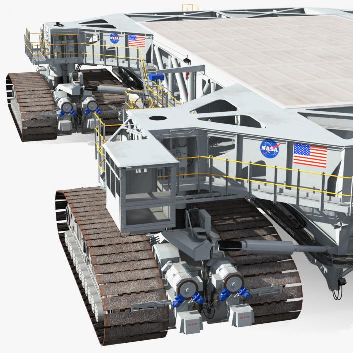 3D NASA Missile Crawler Transporter Facilities model