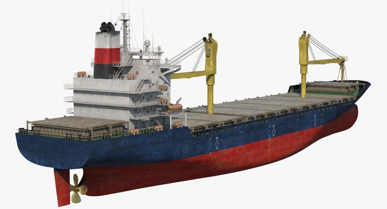Sea Cargo Ship Generic 3D