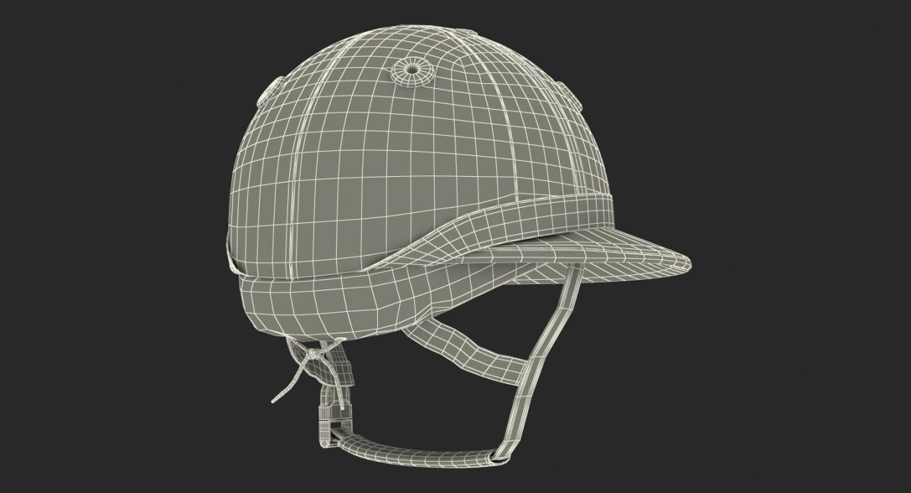 Polo Helmet White 3D
