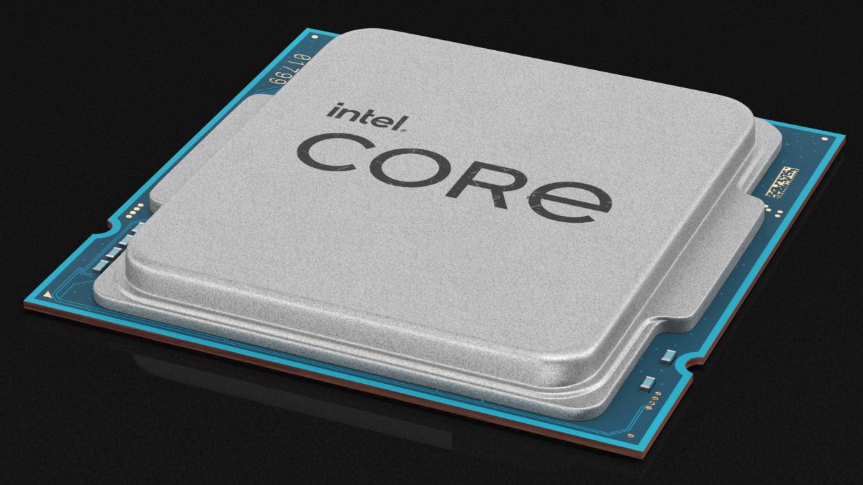 3D Intel Core LGA Package CPU