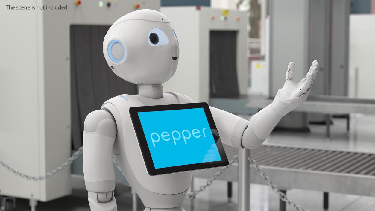 3D Resident Pepper Robot