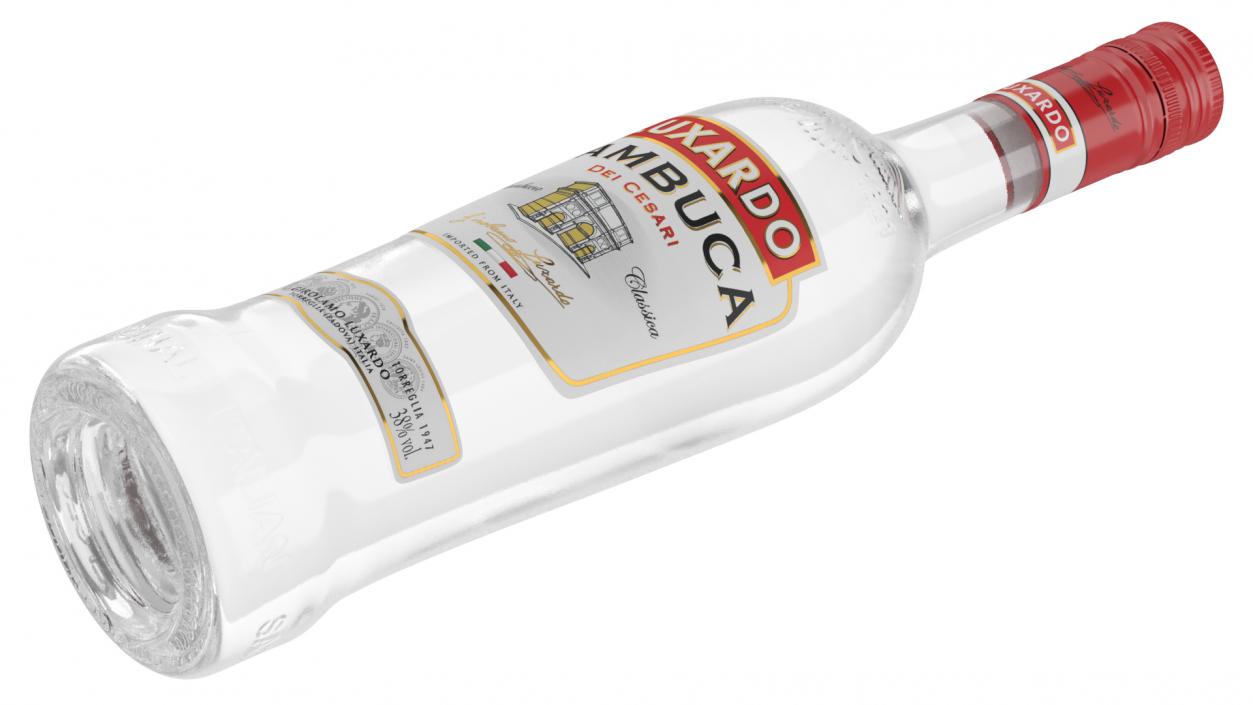 Luxardo Sambuca Dei Cesari 750ml Bottle 3D model