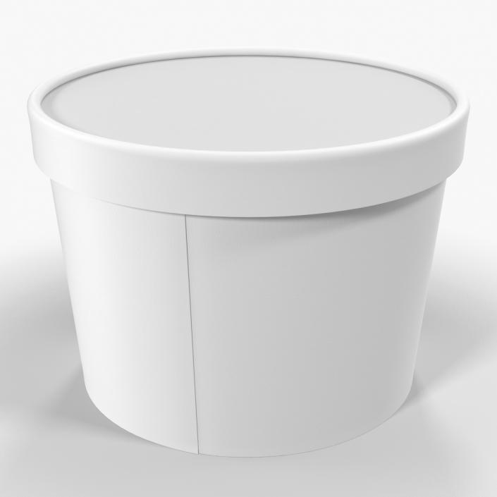 Ice Cream Gallon Generic Pack 3D model