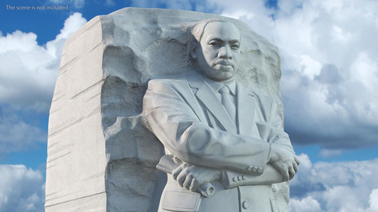 3D model Martin Luther King Jr Memorial