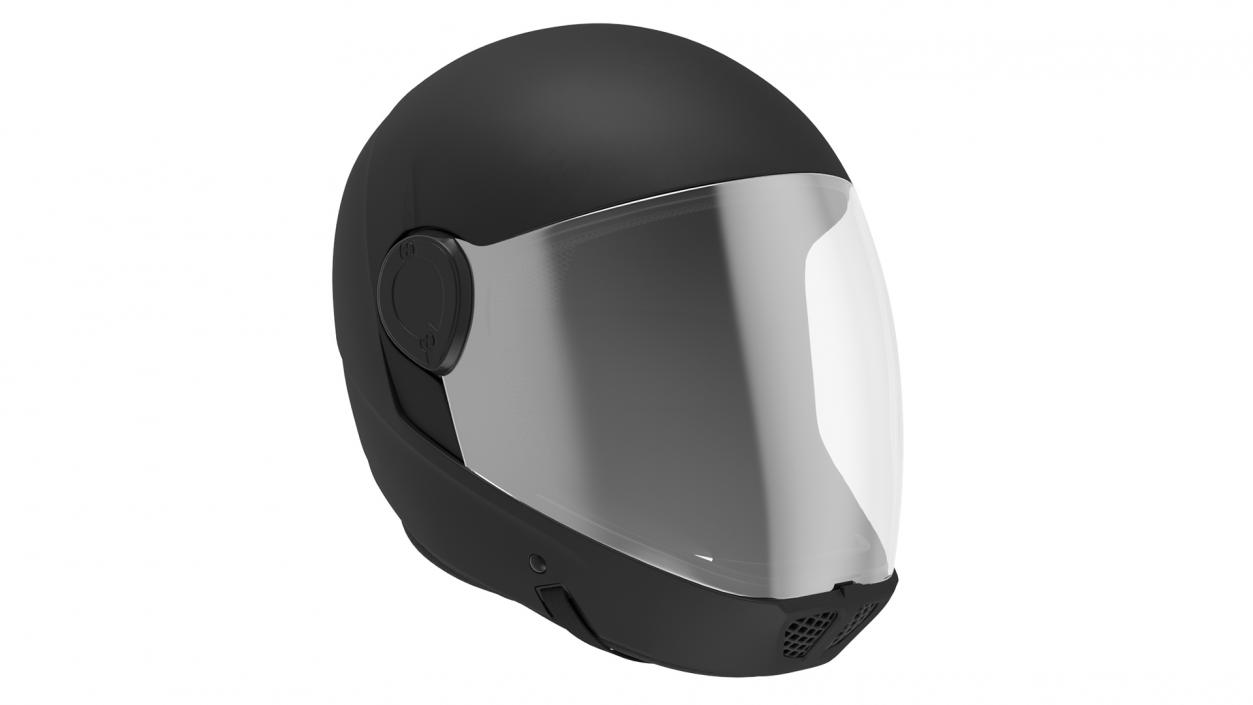 Skydiving Helmet Black 3D