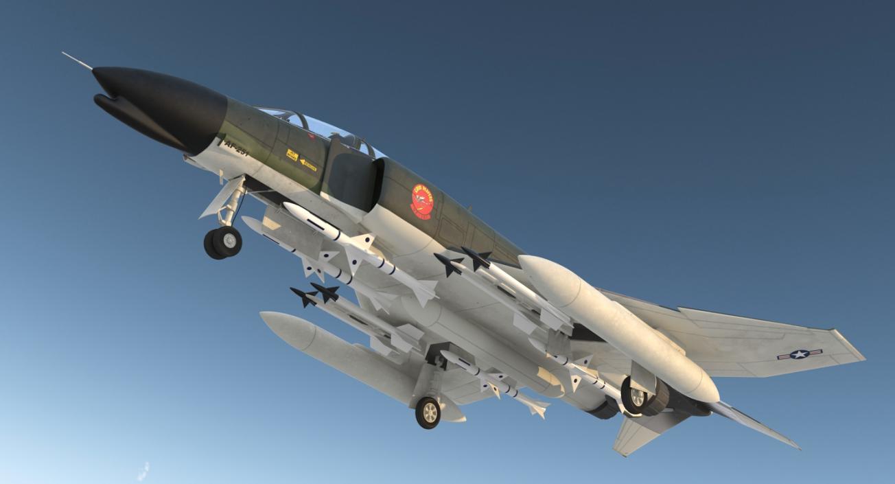 McDonnell Douglas F-4 Phantom II 3D