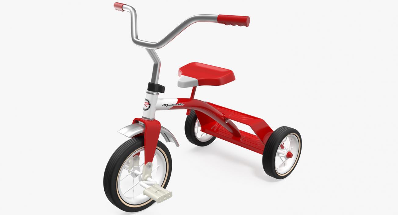 Vintage Red Trike 3D