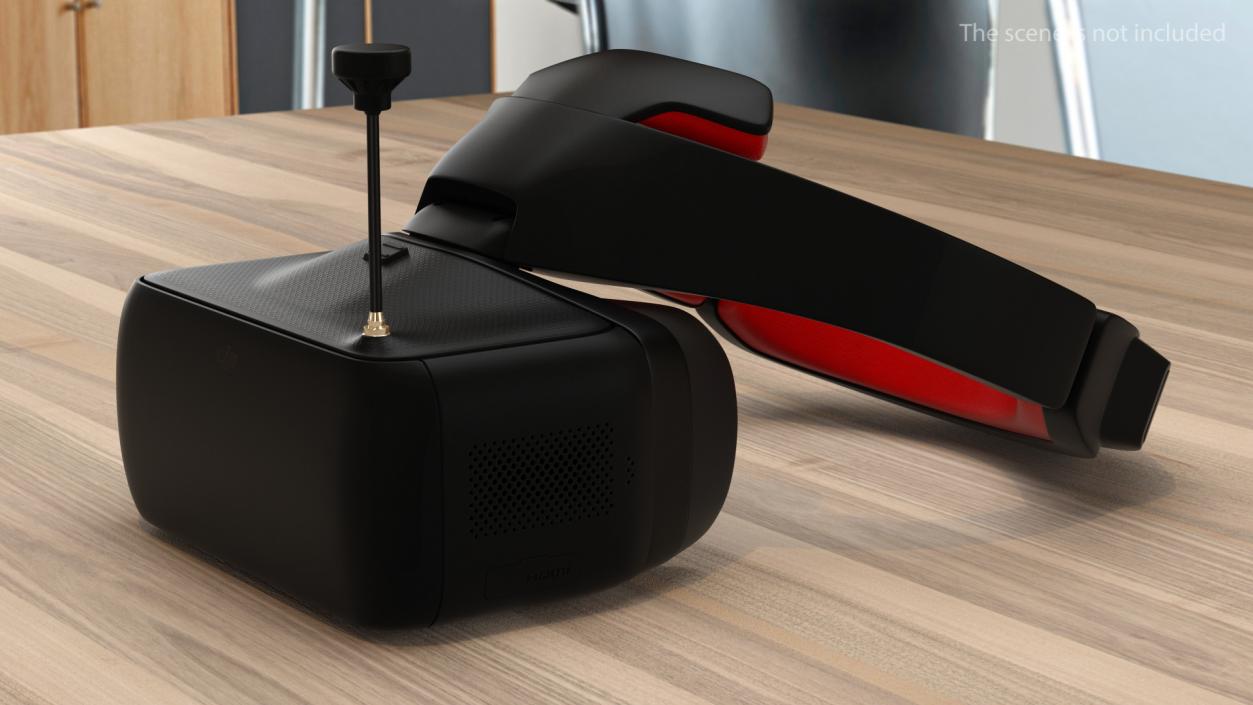 3D DJI Goggles Racing Edition FPV Headset model