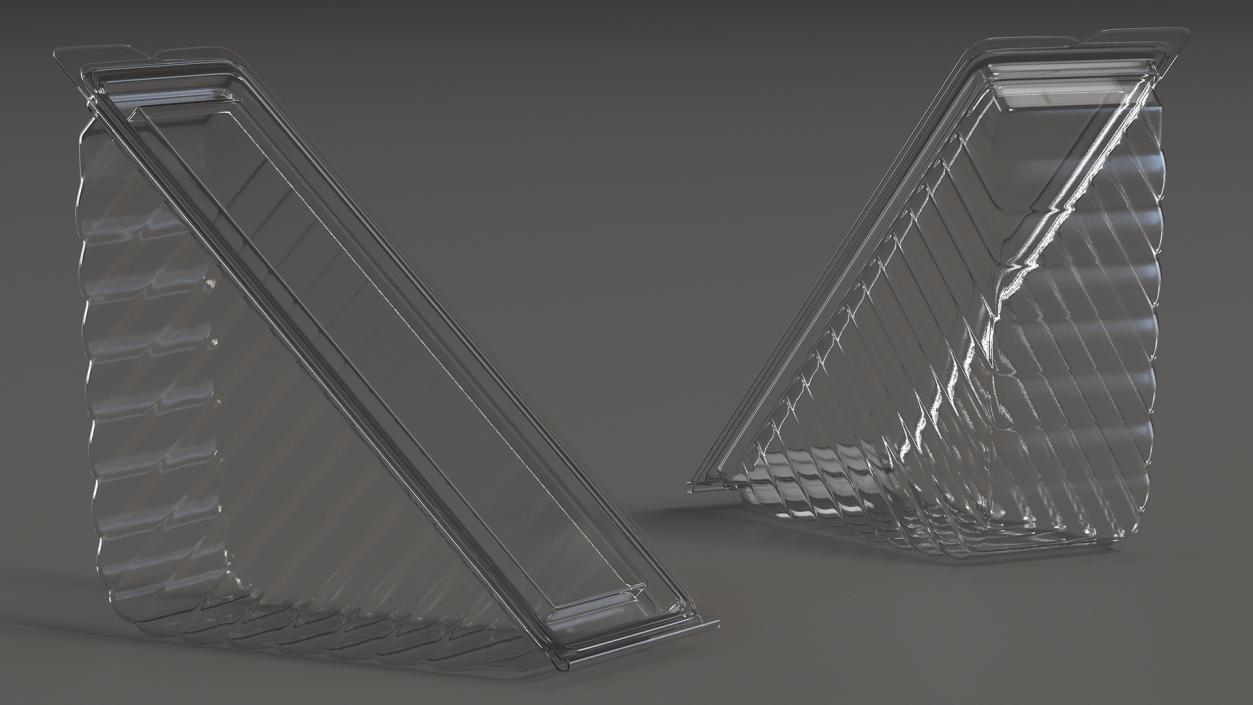 Triangle Sandwich Container 3D