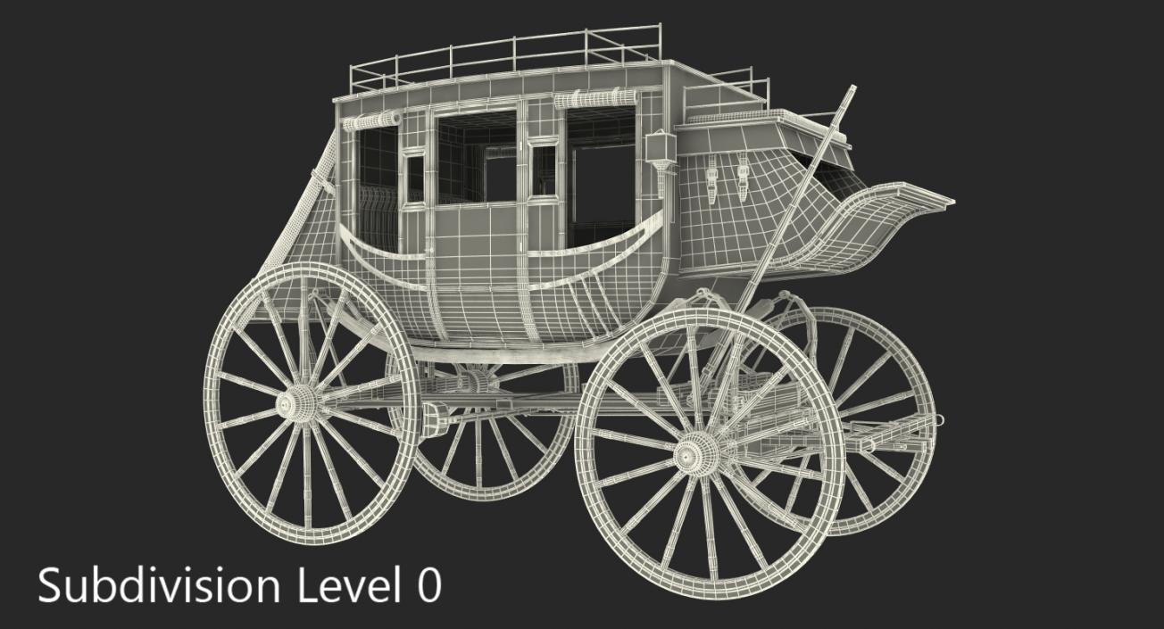 3D Concord Stagecoach model