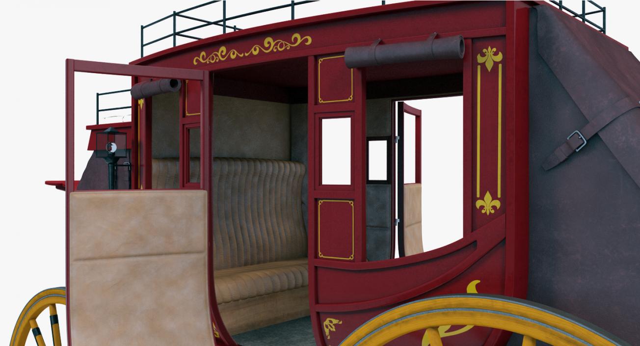 3D Concord Stagecoach model