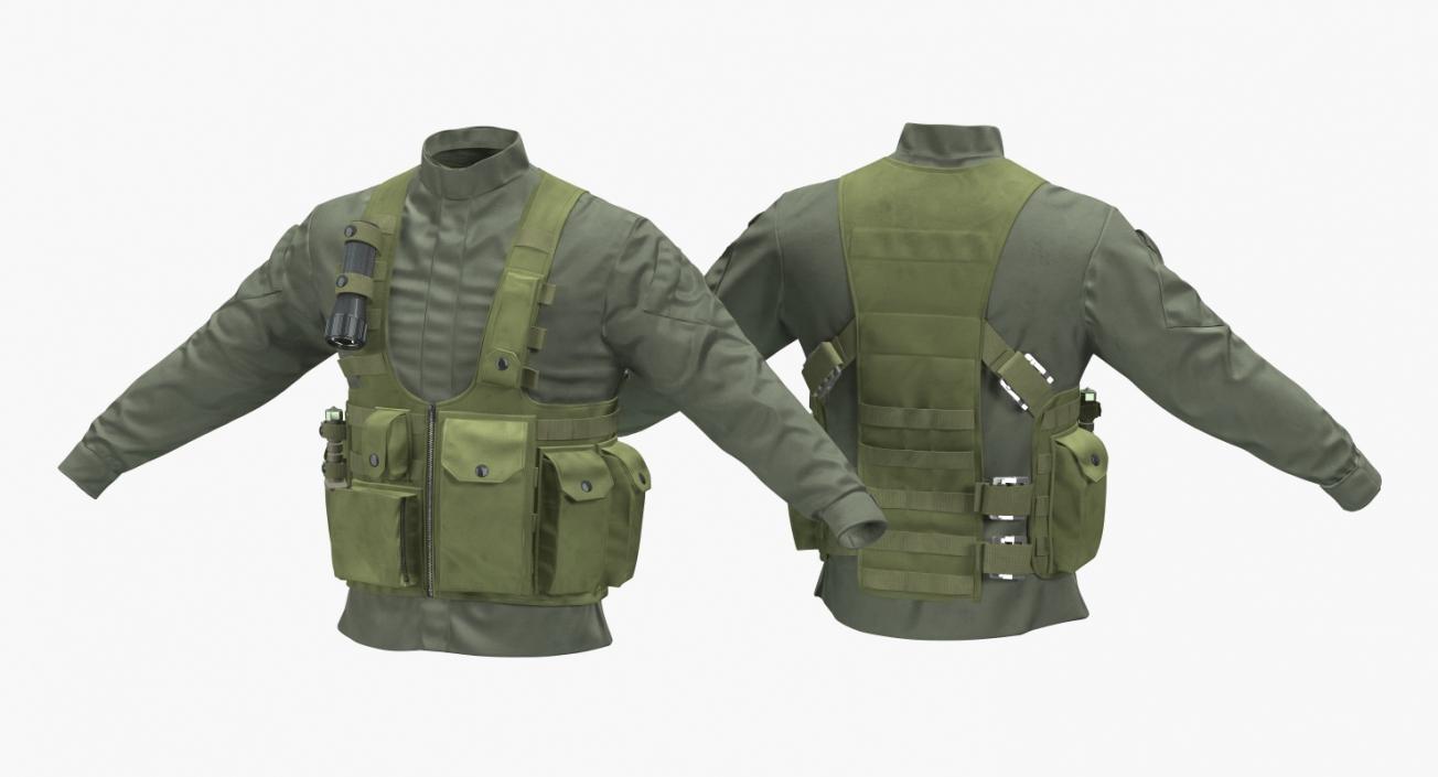 3D model Military Jacket